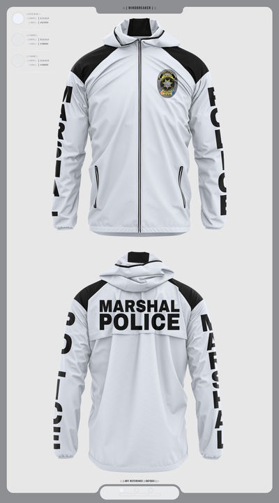 Las Vegas city marshals 28118812 Windbreaker - 1