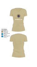 USS AMERICA LHA6 62231282 Women's Short Sleeve V-neck Shirt - 80