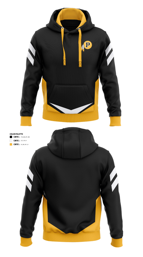 Hoodie, Pontotoc High School Golf, Golf, Teamtime, Team time, sublimation, custom sports apparel, team uniforms, spirit wear, spiritwear, sports uniforms, custom shirts, team store, custom team store, fundraiser sports, apparel fundraiser