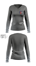C2C Property Solutions 59696330 Women's Long Sleeve V-neck Shirt - 1