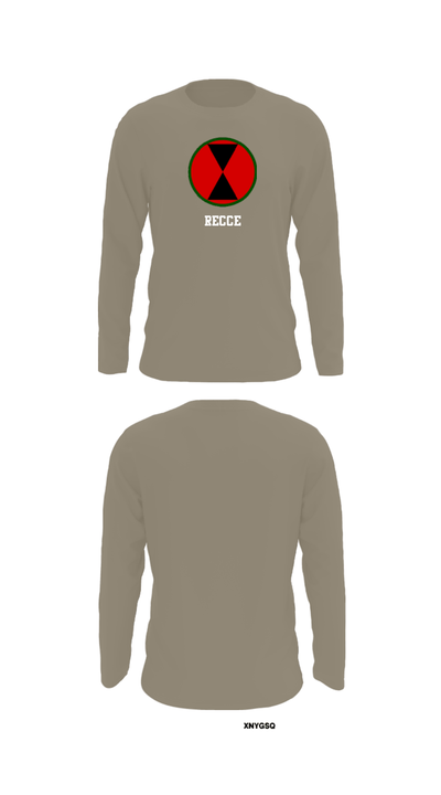 RECCE 67362725 Long Sleeve Performance Shirt - 72