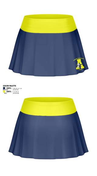 Skort, Airport High School Cheer, Cheer, Teamtime, Team time, sublimation, custom sports apparel, team uniforms, spirit wear, spiritwear, sports uniforms, custom shirts, team store, custom team store, fundraiser sports, apparel fundraiser