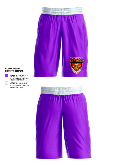 Mens Basketball Shorts, Saucyhandlez, Men's Basketball, Teamtime, Team time, sublimation, custom sports apparel, team uniforms, spirit wear, spiritwear, sports uniforms, custom shirts, team store, custom team store, fundraiser sports, apparel fundraiser
