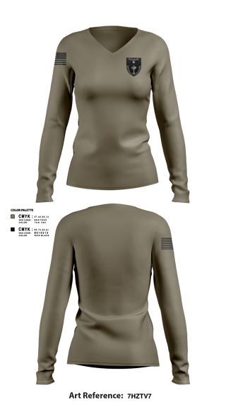 Womens Long Sleeve Vneck Shirt 1, Brockport freedom eagles, , Teamtime, Team time, sublimation, custom sports apparel, team uniforms, spirit wear, spiritwear, sports uniforms, custom shirts, team store, custom team store, fundraiser sports, apparel fundraiser