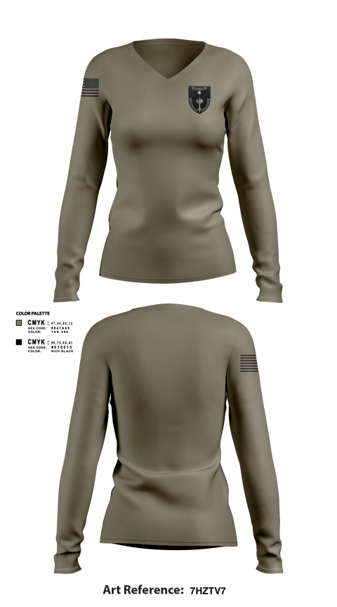 Womens Long Sleeve Vneck Shirt 1, Brockport freedom eagles, , Teamtime, Team time, sublimation, custom sports apparel, team uniforms, spirit wear, spiritwear, sports uniforms, custom shirts, team store, custom team store, fundraiser sports, apparel fundraiser