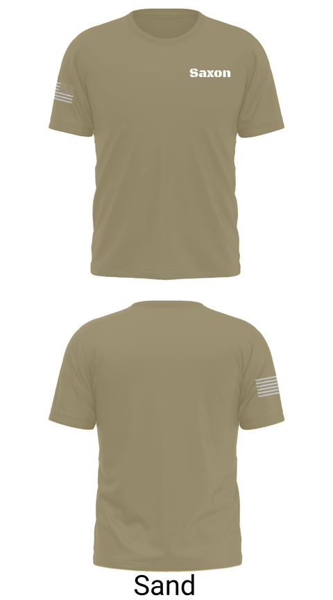 Short Sleeve Performance Shirt, Saxon, Army, Teamtime, Team time, sublimation, custom sports apparel, team uniforms, spirit wear, spiritwear, sports uniforms, custom shirts, team store, custom team store, fundraiser sports, apparel fundraiser