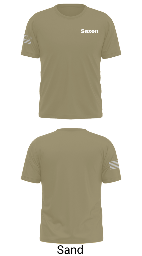Short Sleeve Performance Shirt, Saxon, Army, Teamtime, Team time, sublimation, custom sports apparel, team uniforms, spirit wear, spiritwear, sports uniforms, custom shirts, team store, custom team store, fundraiser sports, apparel fundraiser