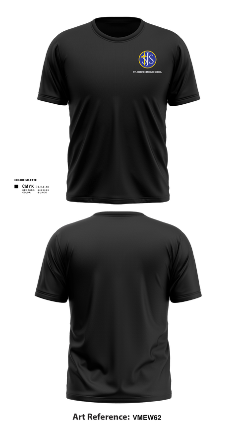Short Sleeve Performance Shirt, St Joseph Catholic School Volleyball, Women's Volleyball, Teamtime, Team time, sublimation, custom sports apparel, team uniforms, spirit wear, spiritwear, sports uniforms, custom shirts, team store, custom team store, fundraiser sports, apparel fundraiser