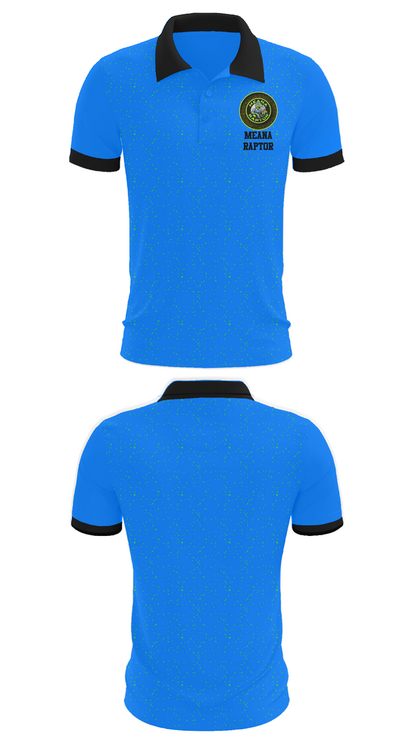 Short Sleeve Performance Polo, meana raptor, Golf, Teamtime, Team time, sublimation, custom sports apparel, team uniforms, spirit wear, spiritwear, sports uniforms, custom shirts, team store, custom team store, fundraiser sports, apparel fundraiser