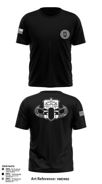 Raleigh Police Bomb Squad 92795368 Short Sleeve Performance Shirt - 2