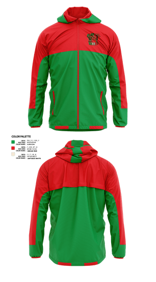 Windbreaker, Alma del barrio, Cheer, Teamtime, Team time, sublimation, custom sports apparel, team uniforms, spirit wear, spiritwear, sports uniforms, custom shirts, team store, custom team store, fundraiser sports, apparel fundraiser
