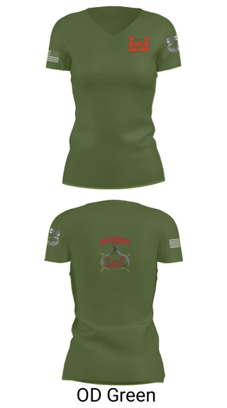 Women's Short Sleeve Vneck Shirt, 1138th SAPPER Company, Army, Teamtime, Team time, sublimation, custom sports apparel, team uniforms, spirit wear, spiritwear, sports uniforms, custom shirts, team store, custom team store, fundraiser sports, apparel fundraiser