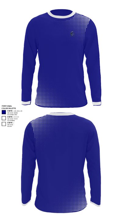Camp Hill High School Track 7668587 Long Sleeve Performance Shirt - 28