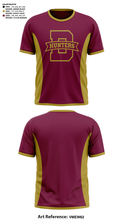 Denfeld High School Basketball 29389122 Short Sleeve Shooting Shirt - 41