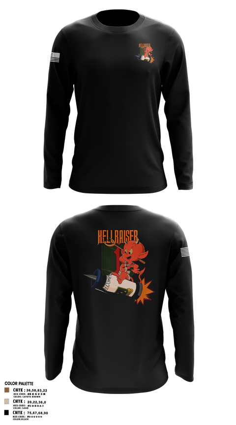 Long Sleeve Performance Shirt, , Army, Teamtime, Team time, sublimation, custom sports apparel, team uniforms, spirit wear, spiritwear, sports uniforms, custom shirts, team store, custom team store, fundraiser sports, apparel fundraiser