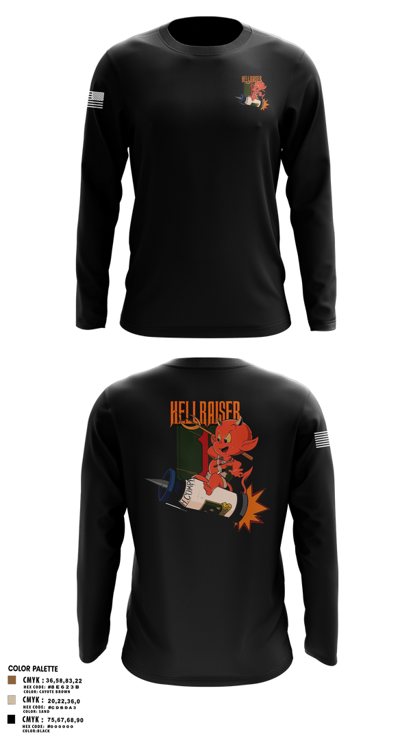 Long Sleeve Performance Shirt, , Army, Teamtime, Team time, sublimation, custom sports apparel, team uniforms, spirit wear, spiritwear, sports uniforms, custom shirts, team store, custom team store, fundraiser sports, apparel fundraiser
