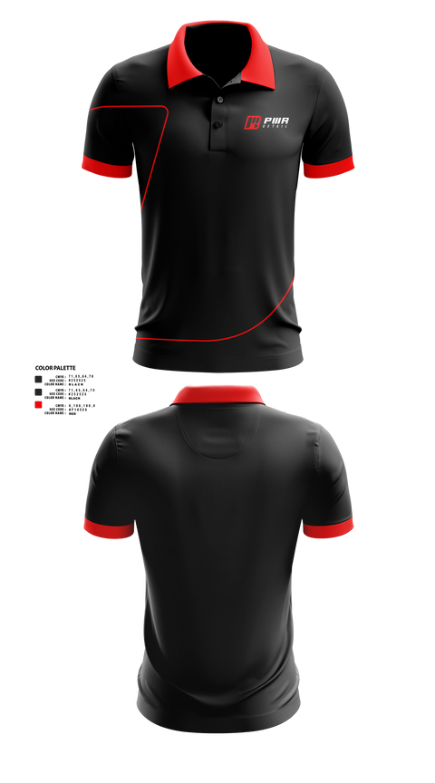 Short Sleeve Performance Polo, PWR, , Teamtime, Team time, sublimation, custom sports apparel, team uniforms, spirit wear, spiritwear, sports uniforms, custom shirts, team store, custom team store, fundraiser sports, apparel fundraiser