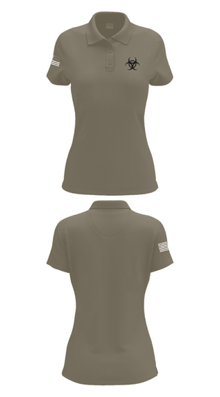 Women's Short Sleeve Performance Polo, Antrax, Marines, Teamtime, Team time, sublimation, custom sports apparel, team uniforms, spirit wear, spiritwear, sports uniforms, custom shirts, team store, custom team store, fundraiser sports, apparel fundraiser