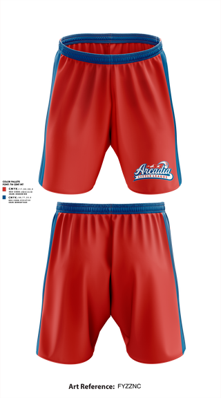 Athletic Shorts With Pockets, Arcadia Little League Baseball, Baseball, Teamtime, Team time, sublimation, custom sports apparel, team uniforms, spirit wear, spiritwear, sports uniforms, custom shirts, team store, custom team store, fundraiser sports, apparel fundraiser