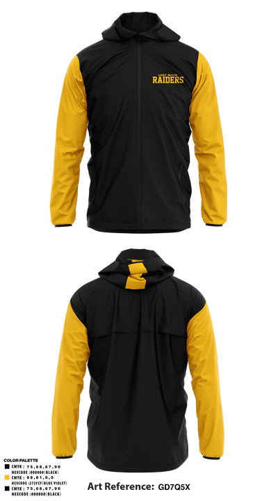 Lost River Raiders 39055737 Windbreaker - 1