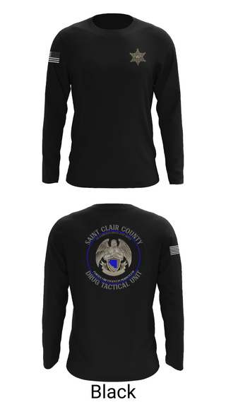 Long Sleeve Performance Shirt, Drug Tactical Unit, , Teamtime, Team time, sublimation, custom sports apparel, team uniforms, spirit wear, spiritwear, sports uniforms, custom shirts, team store, custom team store, fundraiser sports, apparel fundraiser