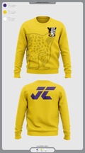 Jacksonville College Cross Country 48639105 Crew Neck Sweatshirt - 11