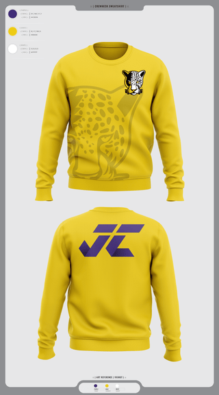 Crew Neck Sweatshirt, Jacksonville College Cross Country, Cross Country, Teamtime, Team time, sublimation, custom sports apparel, team uniforms, spirit wear, spiritwear, sports uniforms, custom shirts, team store, custom team store, fundraiser sports, apparel fundraiser