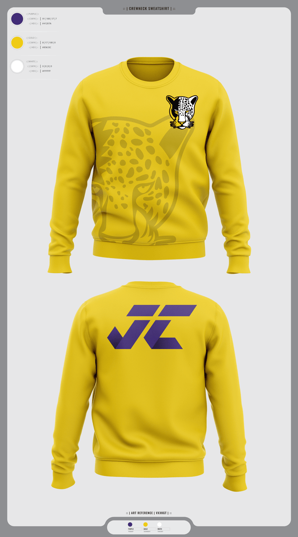 Crew Neck Sweatshirt, Jacksonville College Cross Country, Cross Country, Teamtime, Team time, sublimation, custom sports apparel, team uniforms, spirit wear, spiritwear, sports uniforms, custom shirts, team store, custom team store, fundraiser sports, apparel fundraiser