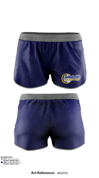 Track Shorts, BALDWIN HILLS Softball, Softball, Teamtime, Team time, sublimation, custom sports apparel, team uniforms, spirit wear, spiritwear, sports uniforms, custom shirts, team store, custom team store, fundraiser sports, apparel fundraiser