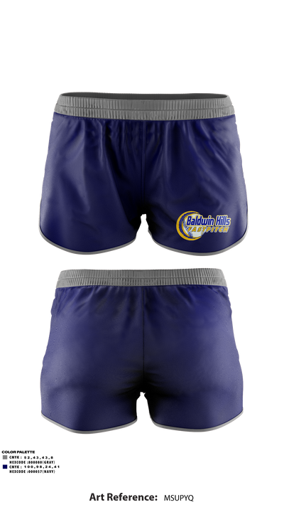BALDWIN HILLS Softball 1733077 Track Shorts - 3