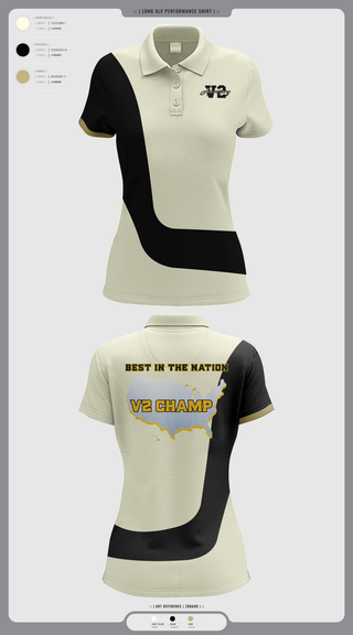 Womens Short Sleeve Performance Polo, Volleyball Virginia, Women's Volleyball, Teamtime, Team time, sublimation, custom sports apparel, team uniforms, spirit wear, spiritwear, sports uniforms, custom shirts, team store, custom team store, fundraiser sports, apparel fundraiser