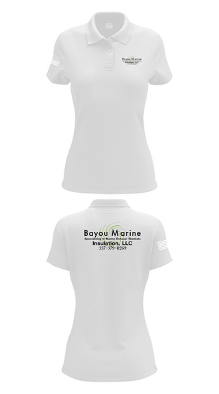 Womens Short Sleeve Performance Polo, Bayou Marine Insulation, LLC, , Teamtime, Team time, sublimation, custom sports apparel, team uniforms, spirit wear, spiritwear, sports uniforms, custom shirts, team store, custom team store, fundraiser sports, apparel fundraiser