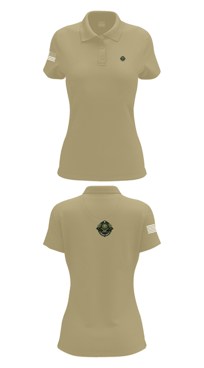 DTRP 1/11ACR WARLORDS 85109103 Women's Short Sleeve Performance Polo  - 95