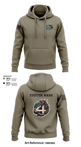 Hoodie, 55th COMCAM 4th PLT, , Teamtime, Team time, sublimation, custom sports apparel, team uniforms, spirit wear, spiritwear, sports uniforms, custom shirts, team store, custom team store, fundraiser sports, apparel fundraiser