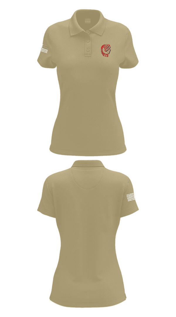Womens Short Sleeve Performance Polo, Hanover-Horton High School Soccer, Women's Soccer, Teamtime, Team time, sublimation, custom sports apparel, team uniforms, spirit wear, spiritwear, sports uniforms, custom shirts, team store, custom team store, fundraiser sports, apparel fundraiser