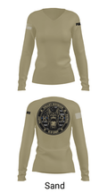 VALLEY K9 75951631 Women's Long Sleeve V-neck Shirt - 92