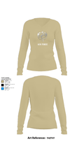 18th Air Support Operations Group 80875786 Women's Long Sleeve V-neck Shirt - 82