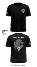 CREW 3 BUSTED BUZZARDS 64090708 Short Sleeve Performance Shirt - 4