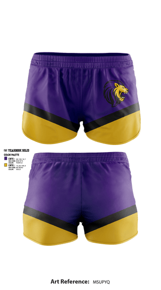 Womens Shorts, Manchester Middle School Cheer, Cheer, Teamtime, Team time, sublimation, custom sports apparel, team uniforms, spirit wear, spiritwear, sports uniforms, custom shirts, team store, custom team store, fundraiser sports, apparel fundraiser