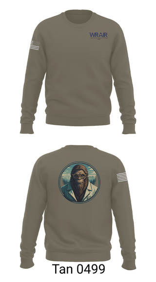 Crew Neck Sweatshirt, Walter Reed Army Institute of Research - West, , Teamtime, Team time, sublimation, custom sports apparel, team uniforms, spirit wear, spiritwear, sports uniforms, custom shirts, team store, custom team store, fundraiser sports, apparel fundraiser