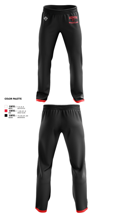 Durango HS Wrestling 8720193 Sweatpants - 1