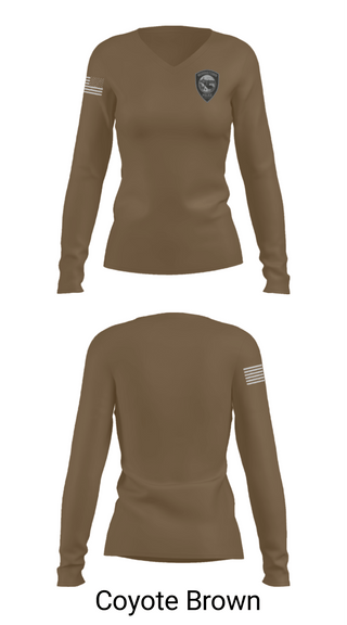 Womens Long Sleeve Vneck Shirt, Morristown Police Department, Police, Teamtime, Team time, sublimation, custom sports apparel, team uniforms, spirit wear, spiritwear, sports uniforms, custom shirts, team store, custom team store, fundraiser sports, apparel fundraiser