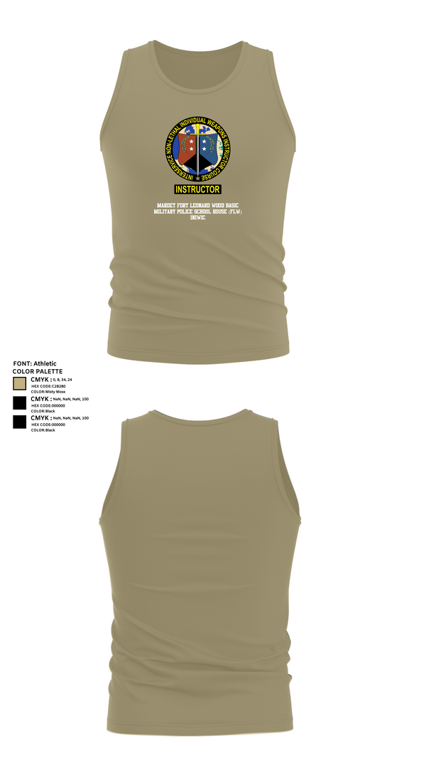 Tank Top, MARDET Fort Leonard Wood Basic Military Police School House (FLW) INIWIC, , Teamtime, Team time, sublimation, custom sports apparel, team uniforms, spirit wear, spiritwear, sports uniforms, custom shirts, team store, custom team store, fundraiser sports, apparel fundraiser