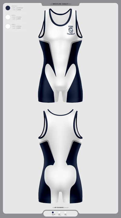 Yuma High School Wrestling 97193849 Wrestling Singlet - 4