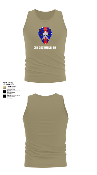 Tank Top, OST COLUMBUS, OH, Marines, Teamtime, Team time, sublimation, custom sports apparel, team uniforms, spirit wear, spiritwear, sports uniforms, custom shirts, team store, custom team store, fundraiser sports, apparel fundraiser