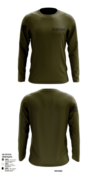 Long Sleeve Performance Shirt, 3-321 FAR, Army, Teamtime, Team time, sublimation, custom sports apparel, team uniforms, spirit wear, spiritwear, sports uniforms, custom shirts, team store, custom team store, fundraiser sports, apparel fundraiser
