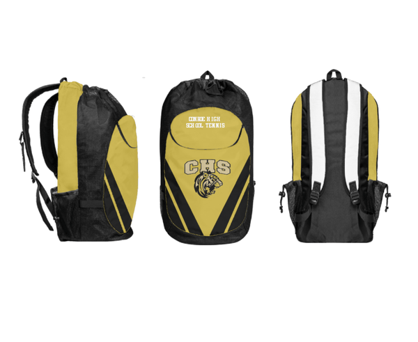 Gear Bag, Conroe High School Tennis, Tennis, Teamtime, Team time, sublimation, custom sports apparel, team uniforms, spirit wear, spiritwear, sports uniforms, custom shirts, team store, custom team store, fundraiser sports, apparel fundraiser