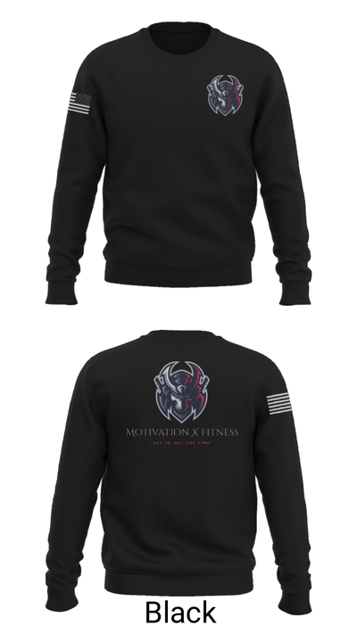 Motivation X Fitness, LLC 48657682 Crew Neck Sweatshirt - 9