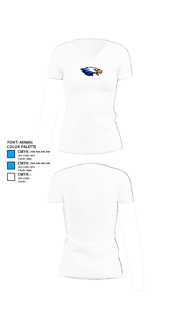 Womens Short Sleeve Vneck Shirt, Grain Valley R-5 High School Golf, Golf, Teamtime, Team time, sublimation, custom sports apparel, team uniforms, spirit wear, spiritwear, sports uniforms, custom shirts, team store, custom team store, fundraiser sports, apparel fundraiser