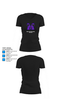 Mount Gilead High School Wrestling 55730415 Women's Short Sleeve V-neck Shirt - 37